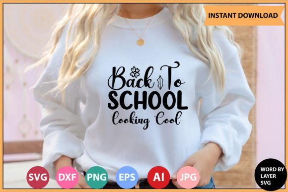 Back to School Looking Cool SVG Bundle