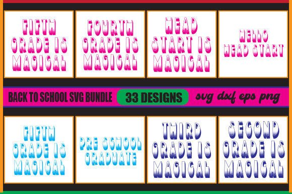 Back to School Svg Bundle - V - 3