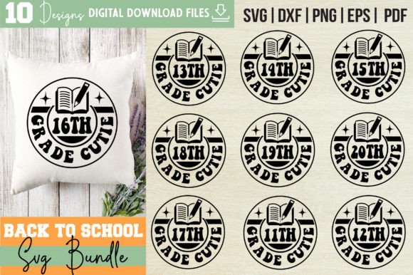 Back to School Svg Bundle Vol-13: Graphics & Crafts for Real Projects