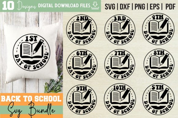 Back to School Svg Bundle Vol-9: Graphics & Crafts