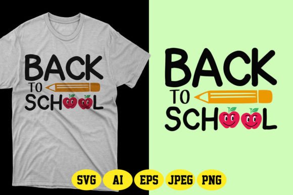 Back to School SVG T-shirt Design 6