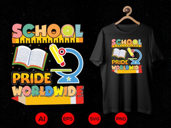 Back to School T-shirt Design 64: Graphics for Real Projects
