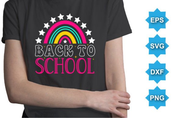 Back to School Typography SVG T-Shirt