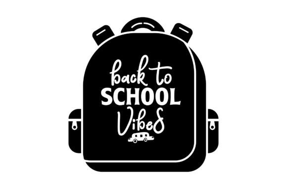 Back to School Vibes Svg Tshirt: Graphics & Crafts