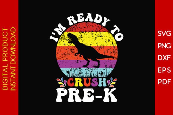Crush Pre-k School Back to School SVG