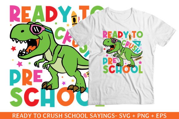 Crushed Pre School Back to School Design