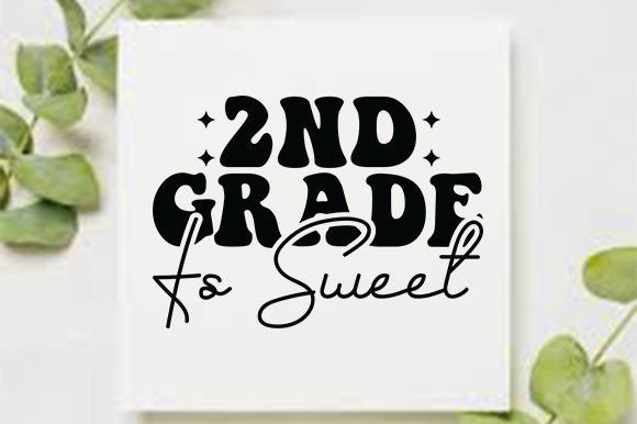 Retro Back to School T-shirt Design, 2nd